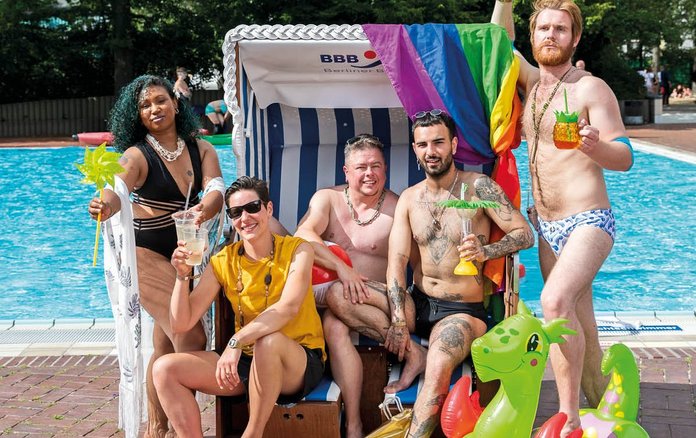 Queer Summer Splash im Sommerbad Kreuzberg