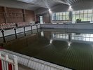 Innenansicht der Baustelle Schwimmerbecken im Stadtbad Tiergarten